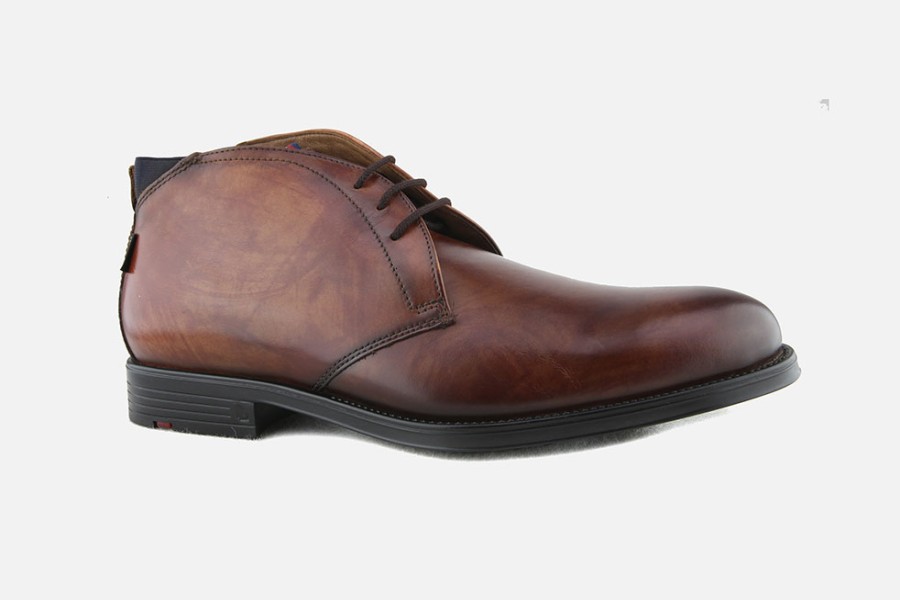 Men LLOYD | Lloyd - Vane Brandy Gtx Lace-Up Boots On Labotte