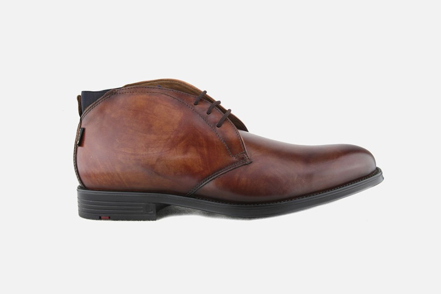 Men LLOYD | Lloyd - Vane Brandy Gtx Lace-Up Boots On Labotte
