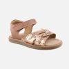 Girls Bisgaard | Bisgaard - Anetta Blush Sandals On Labotte
