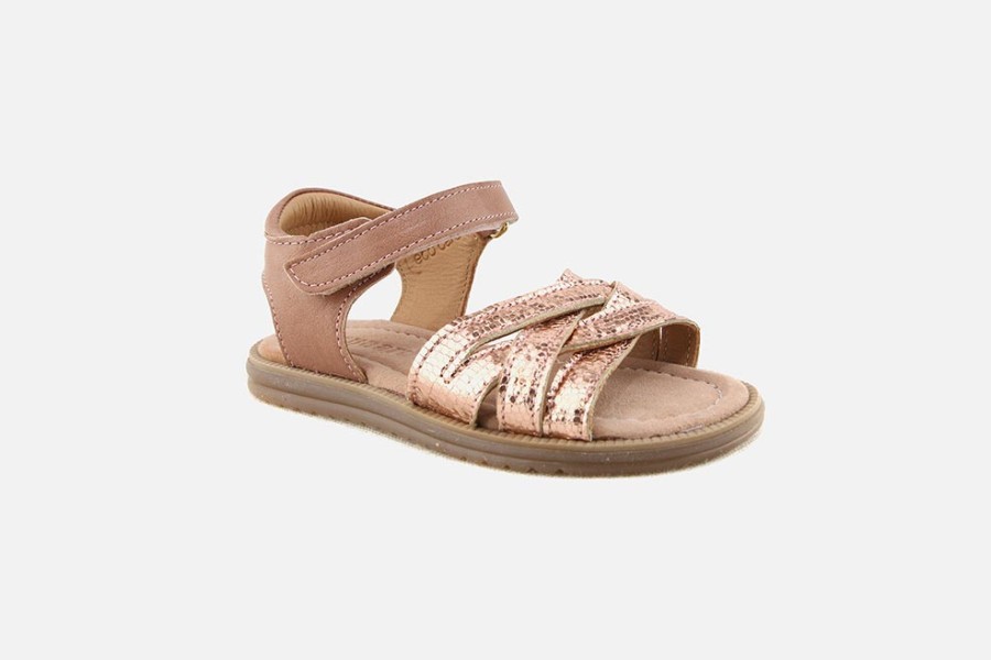 Girls Bisgaard | Bisgaard - Anetta Blush Sandals On Labotte