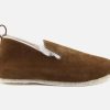 Men La Charentaise Tcha | La Charentaise Tcha - Wooly Cognac Man Charentaises On Labotte