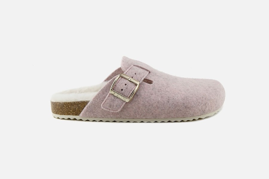 Women Geox | Geox - Brionia Light Pink Clogs On Labotte