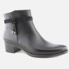 Women Dorking | Dorking - Clarys Noir Ankle Boots On Labotte