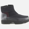 Women Thierry Rabotin | Thierry Rabotin - Safran Gris Noir Bordeaux Ankle Boots On Labotte