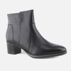 Women Tamaris | Tamaris - Tamiboots Noir Ankle Boots On Labotte